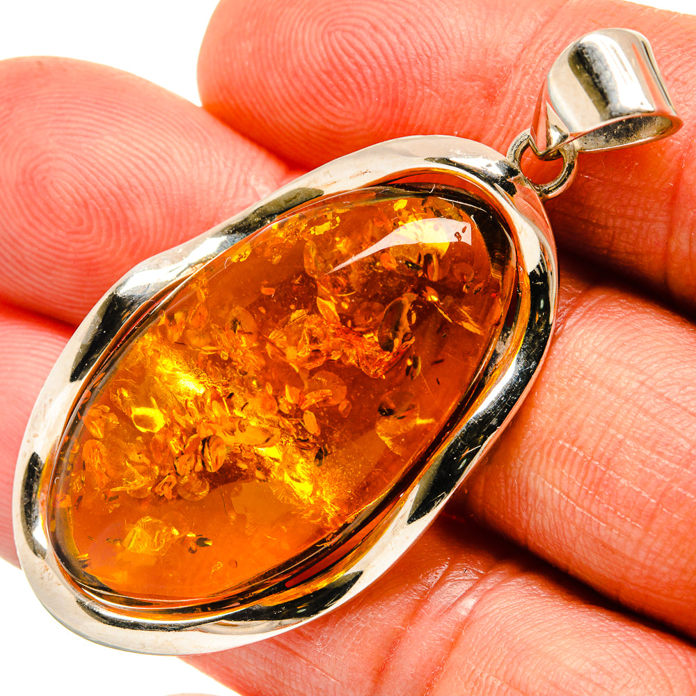 Baltic Amber Pendants handcrafted by Anasilvercos - PD26089