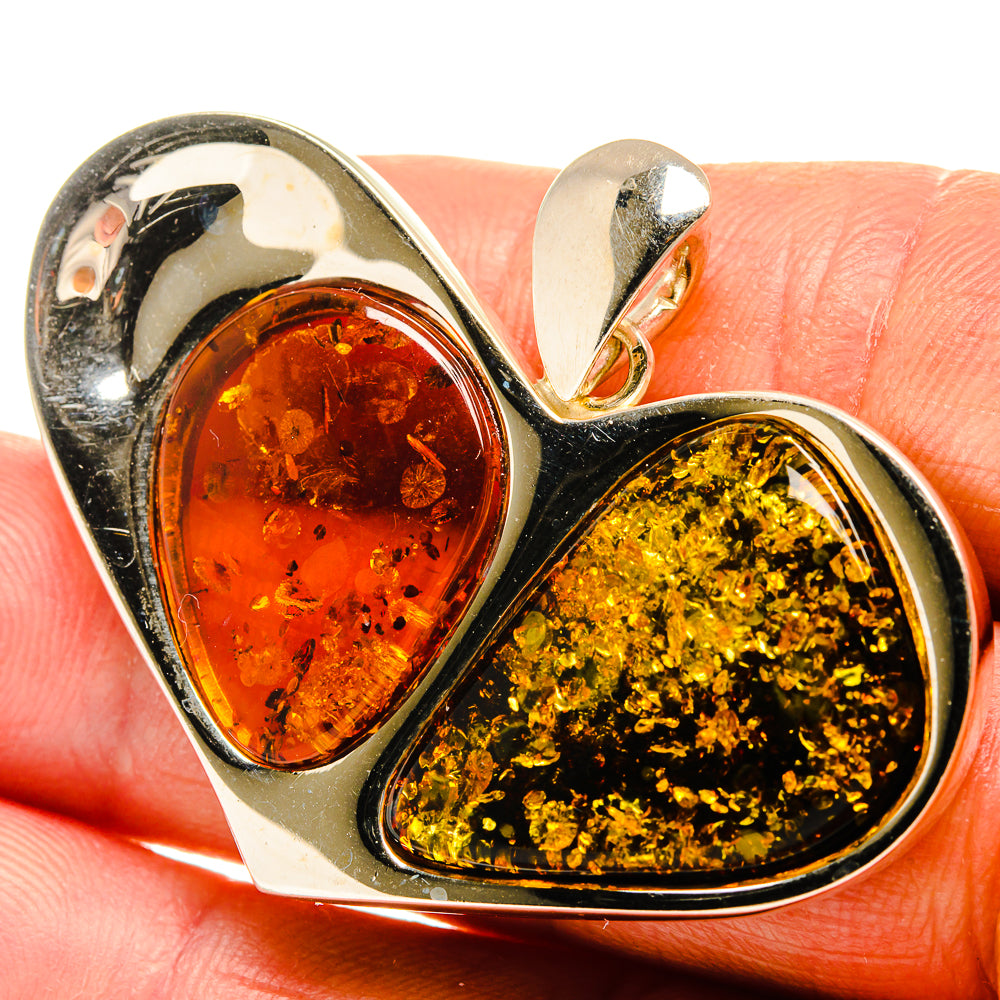 Baltic Amber Pendants handcrafted by Anasilvercos - PD26090
