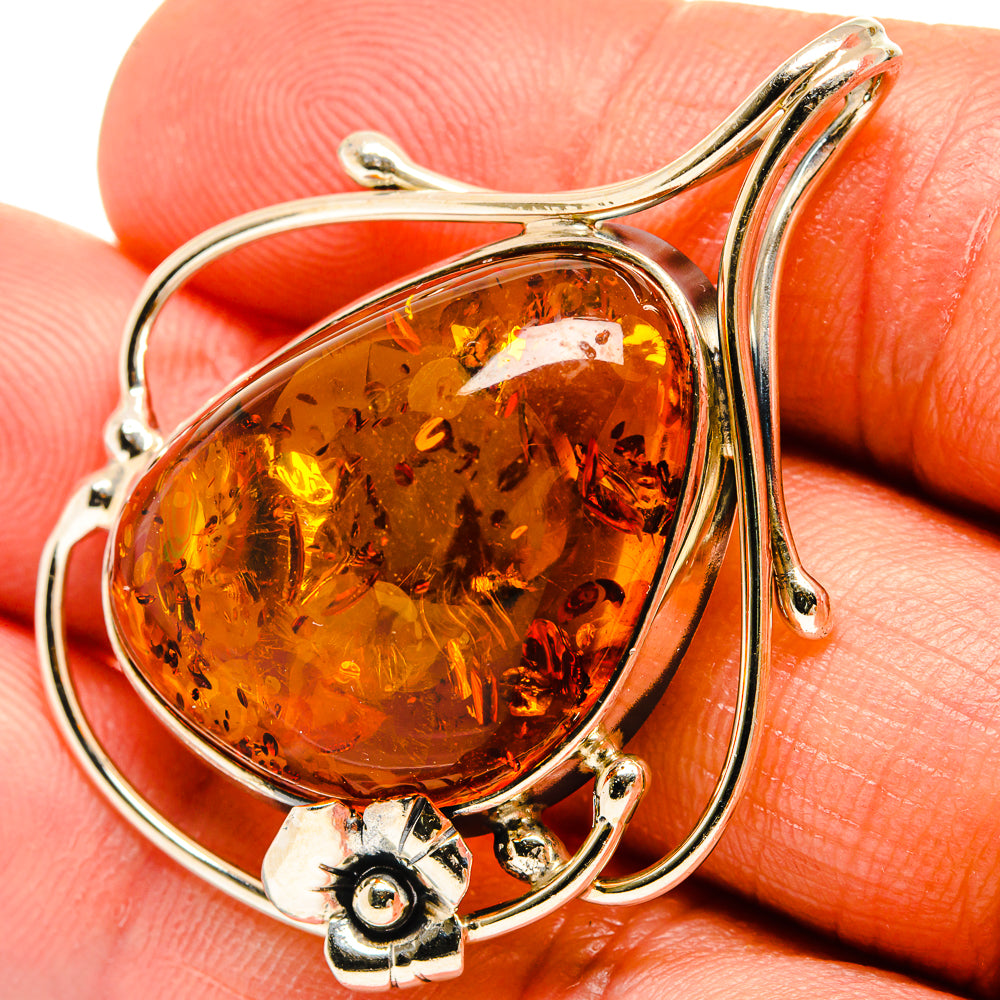 Baltic Amber Pendants handcrafted by Anasilvercos - PD26097