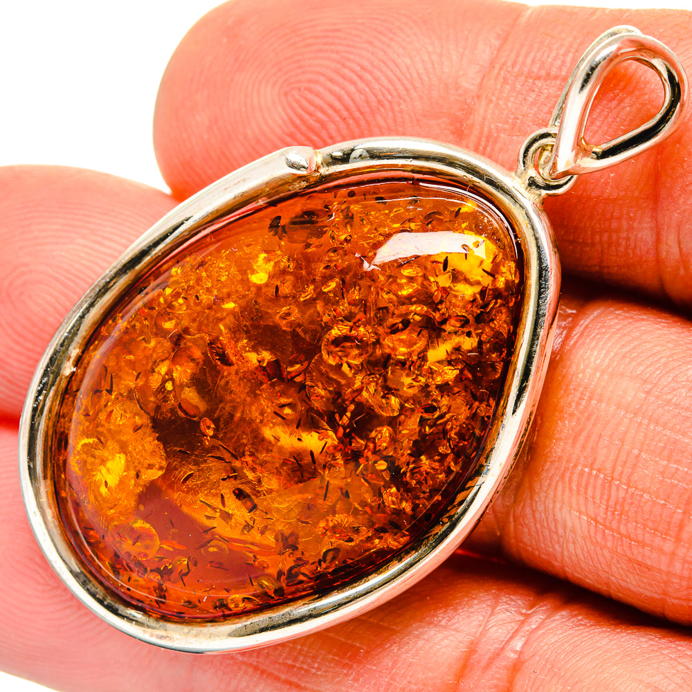 Baltic Amber Pendants handcrafted by Anasilvercos - PD26102