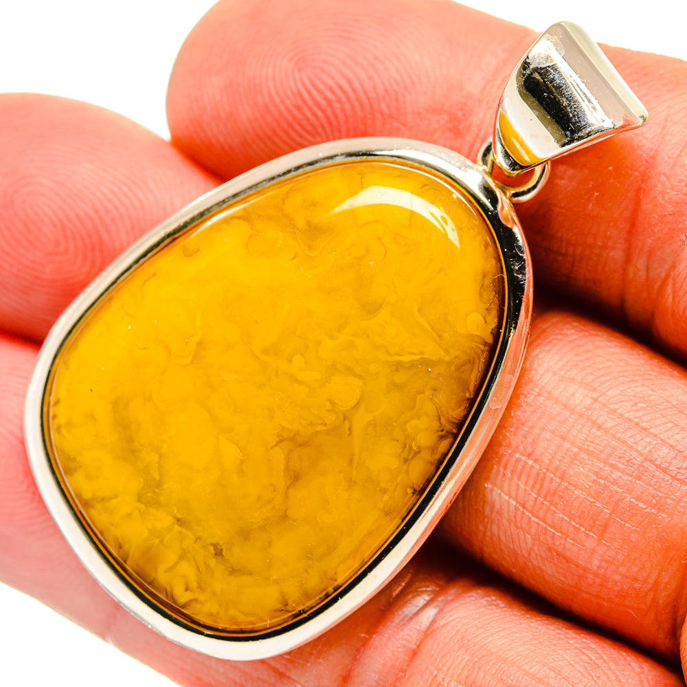Baltic Amber Pendants handcrafted by Anasilvercos - PD26129