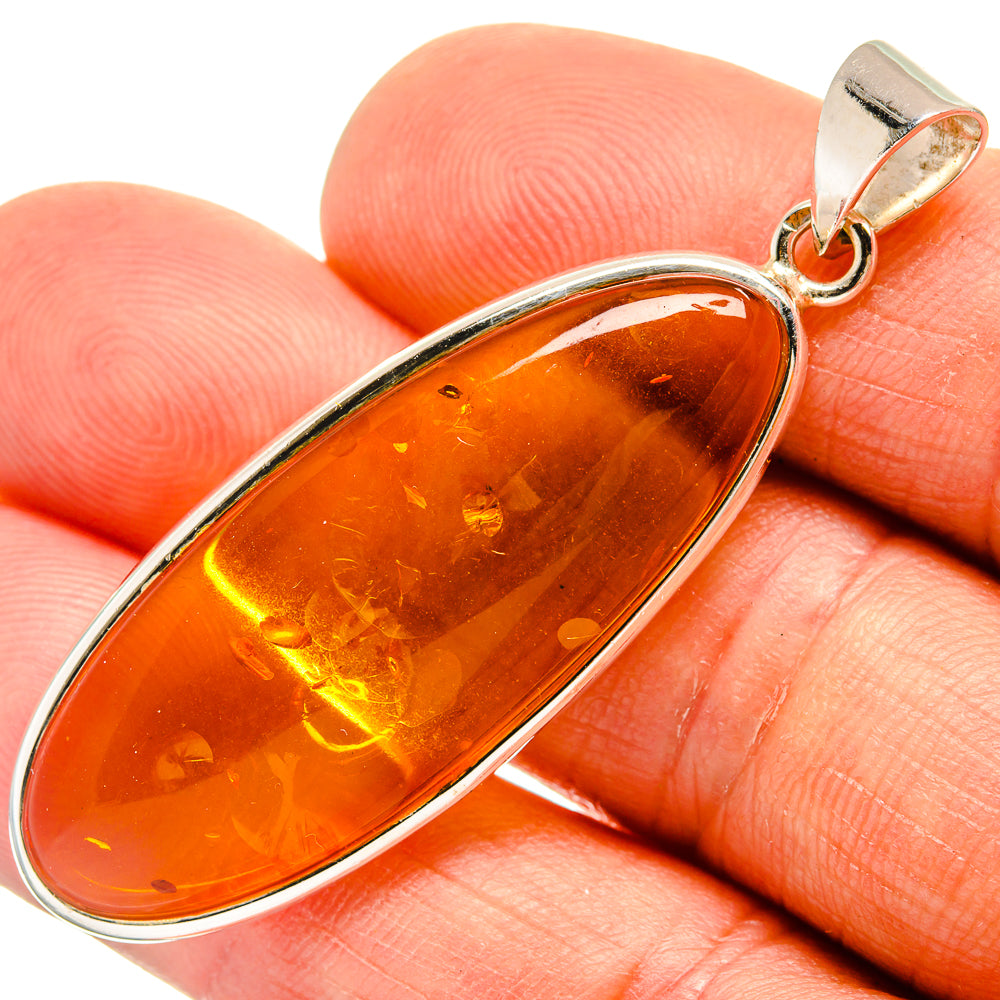 Baltic Amber Pendants handcrafted by Anasilvercos - PD26136