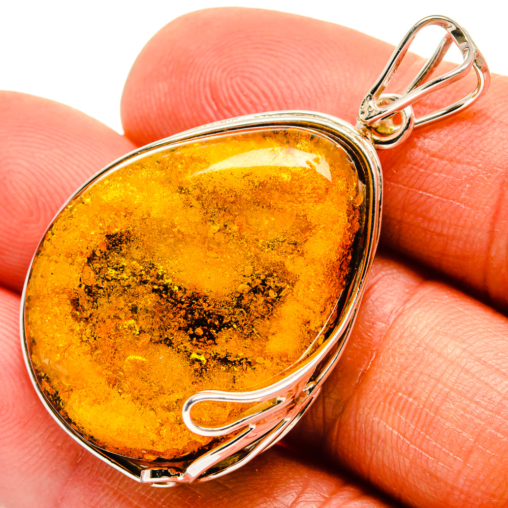 Baltic Amber Pendants handcrafted by Anasilvercos - PD26138