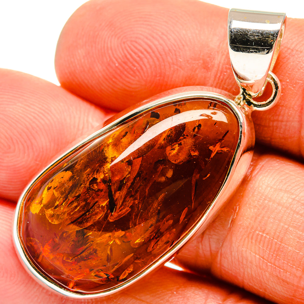 Baltic Amber Pendants handcrafted by Anasilvercos - PD26143
