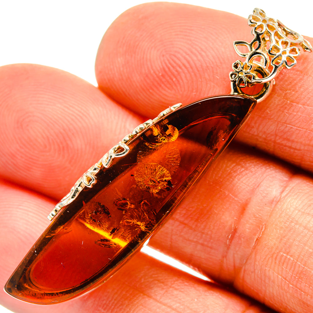 Baltic Amber Pendants handcrafted by Anasilvercos - PD26144