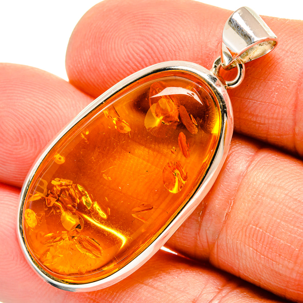 Baltic Amber Pendants handcrafted by Anasilvercos - PD26148