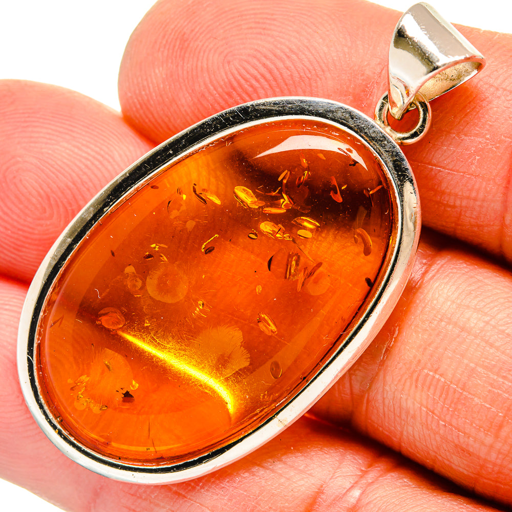 Baltic Amber Pendants handcrafted by Anasilvercos - PD26149