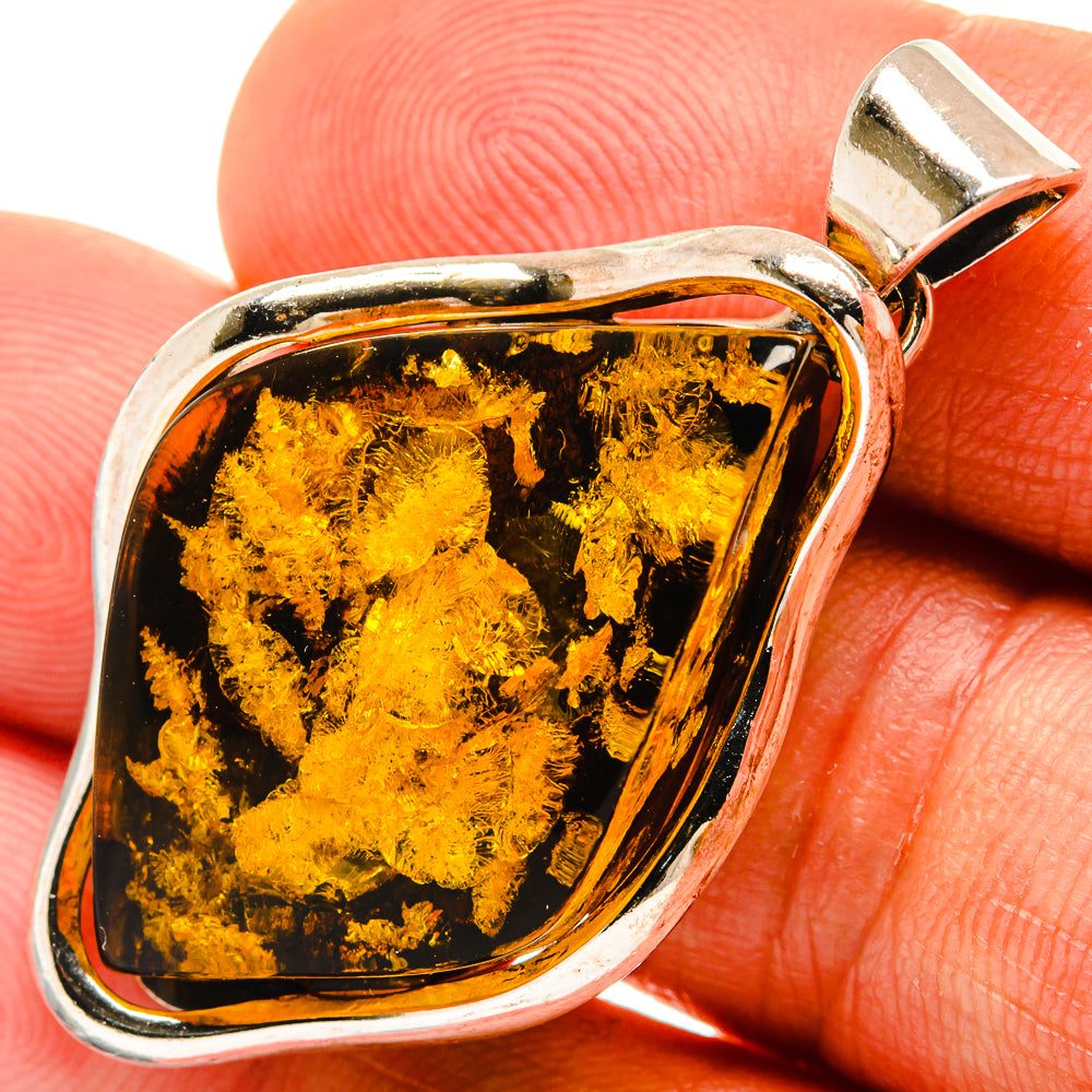 Baltic Amber Pendants handcrafted by Anasilvercos - PD26151