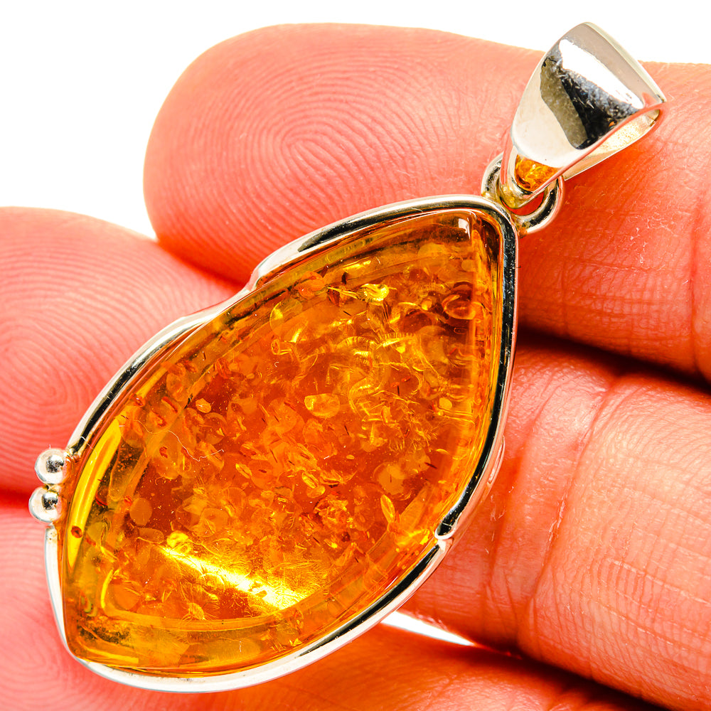 Baltic Amber Pendants handcrafted by Anasilvercos - PD26152