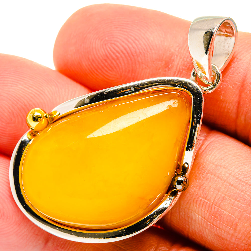 Baltic Amber Pendants handcrafted by Anasilvercos - PD26154