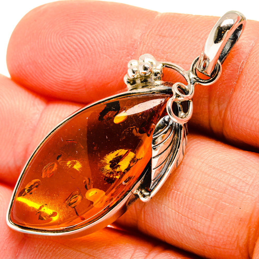 Baltic Amber Pendants handcrafted by Anasilvercos - PD26158