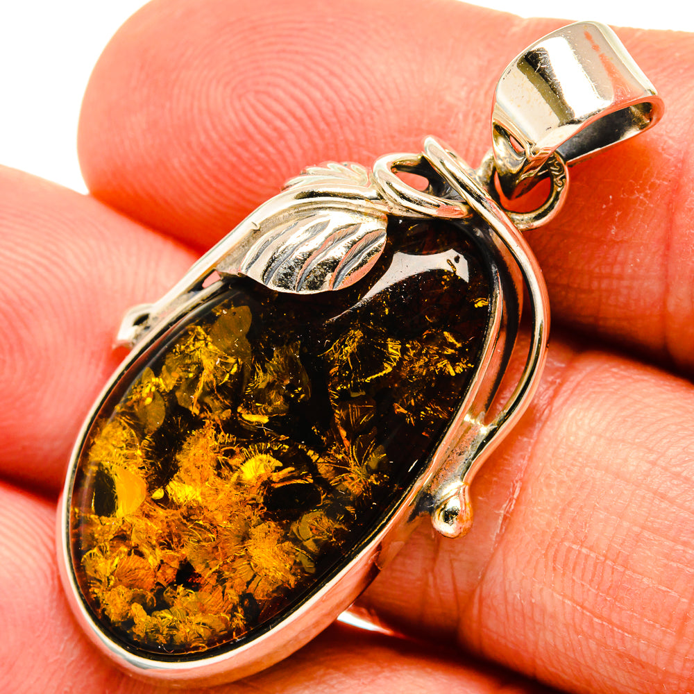 Baltic Amber Pendants handcrafted by Anasilvercos - PD26160