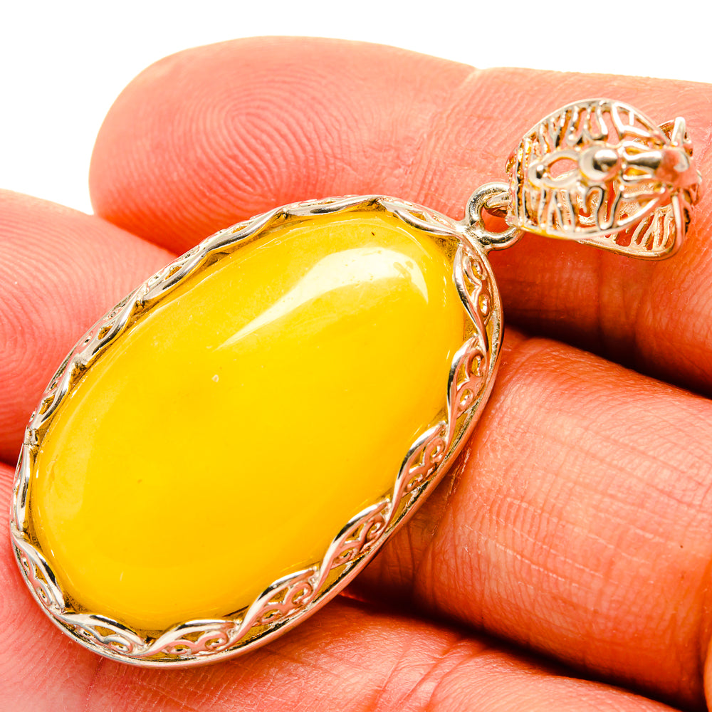 Baltic Amber Pendants handcrafted by Anasilvercos - PD26162