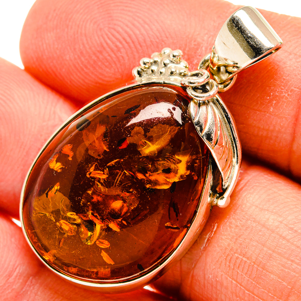Baltic Amber Pendants handcrafted by Anasilvercos - PD26164