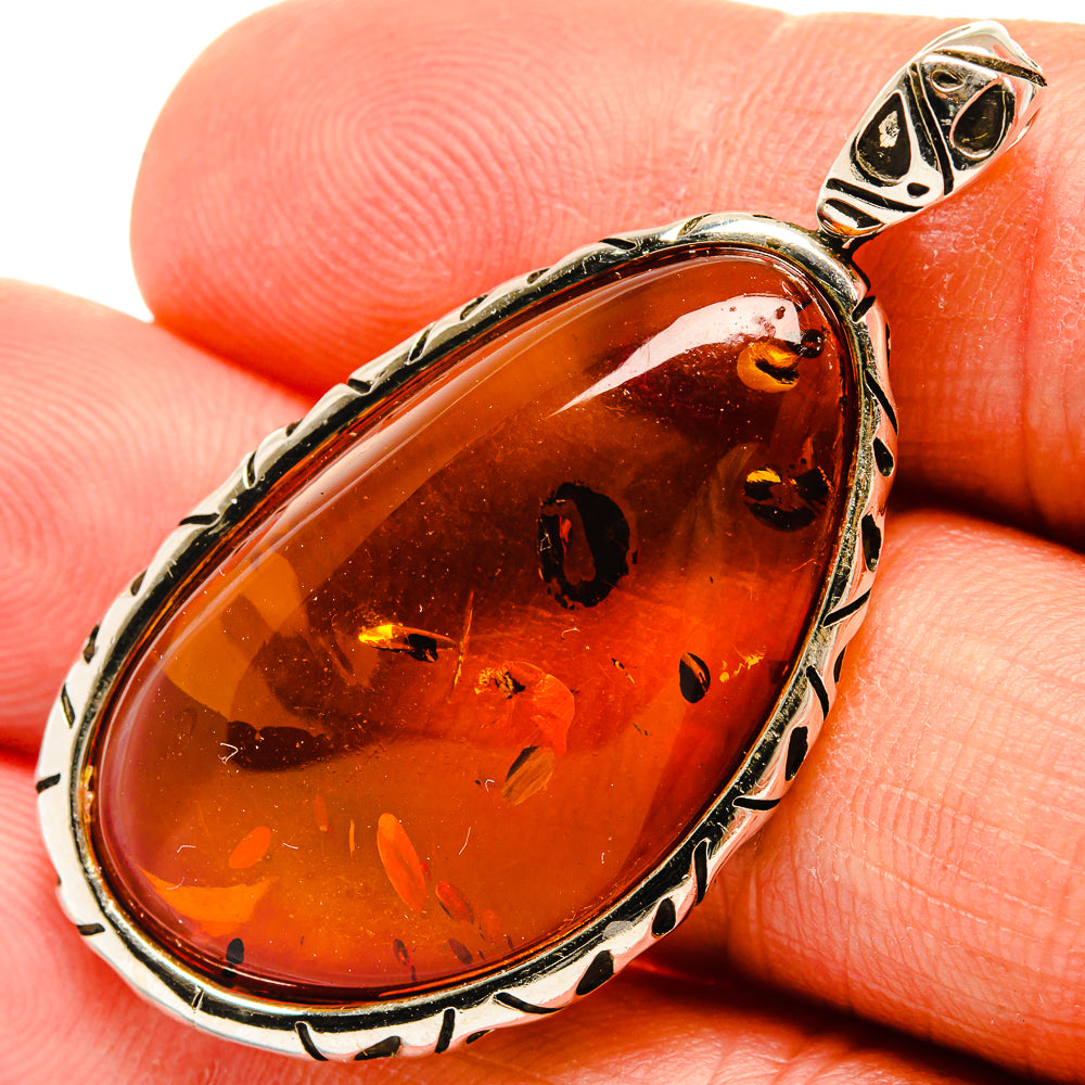 Baltic Amber Pendants handcrafted by Anasilvercos - PD26167