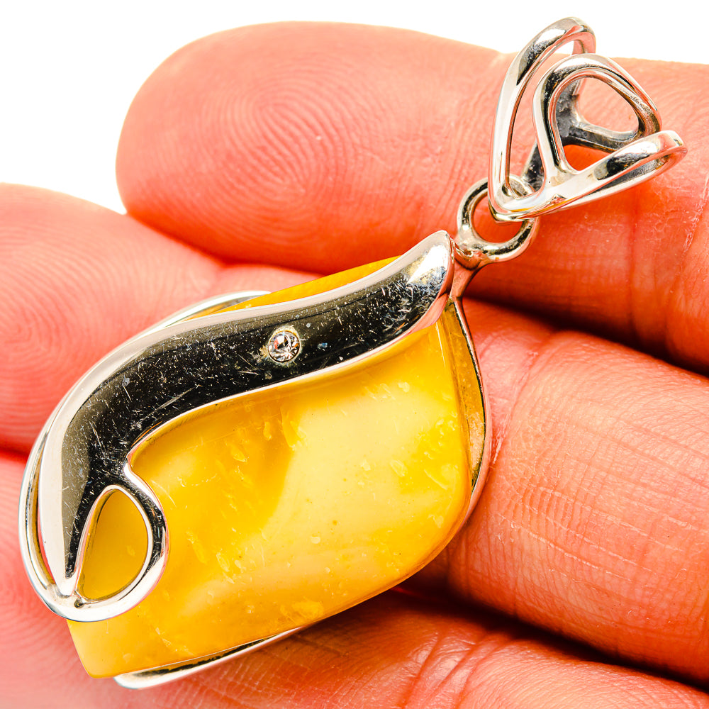 Baltic Amber Pendants handcrafted by Anasilvercos - PD26172