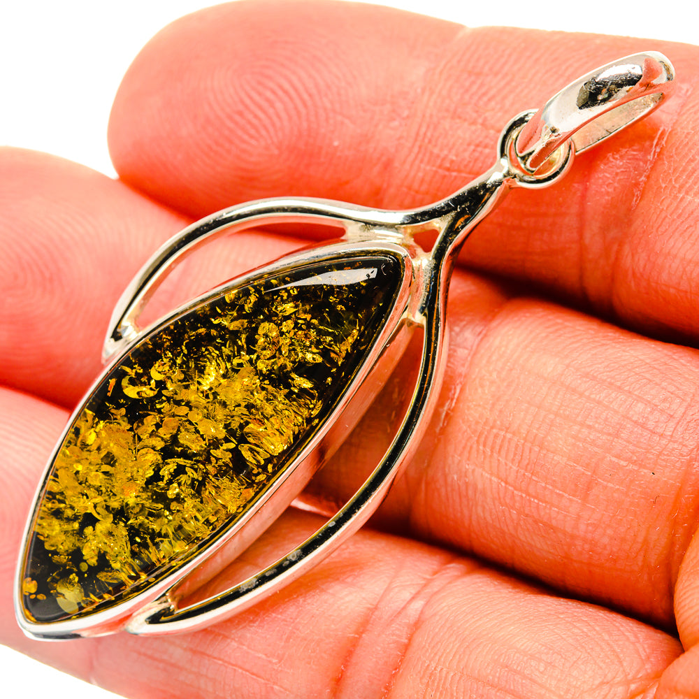 Baltic Amber Pendants handcrafted by Anasilvercos - PD26176