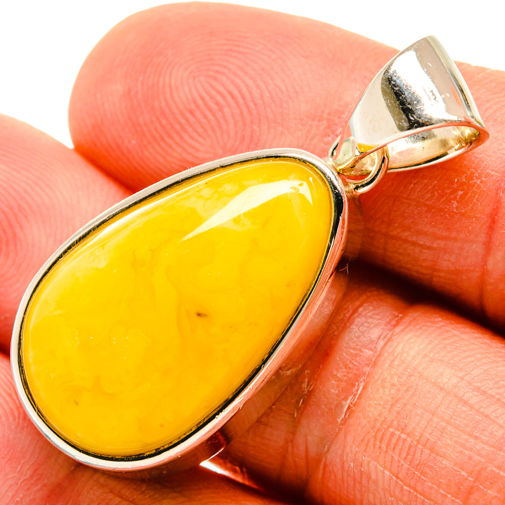 Baltic Amber Pendants handcrafted by Anasilvercos - PD26181
