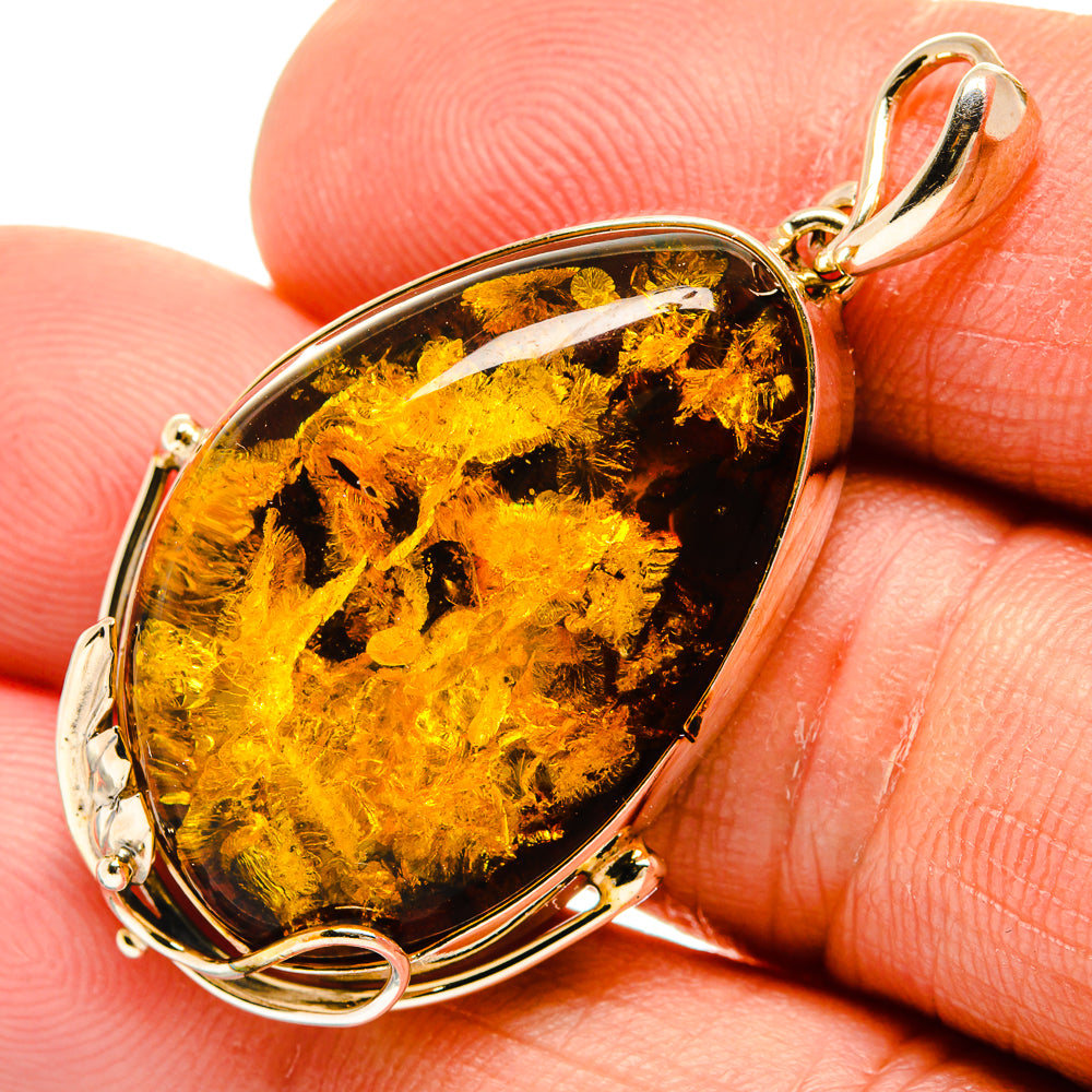 Baltic Amber Pendants handcrafted by Anasilvercos - PD26200