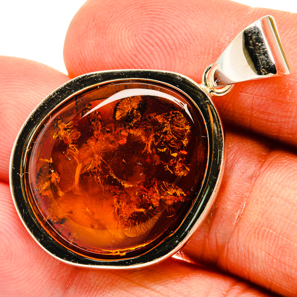 Baltic Amber Pendants handcrafted by Anasilvercos - PD26202