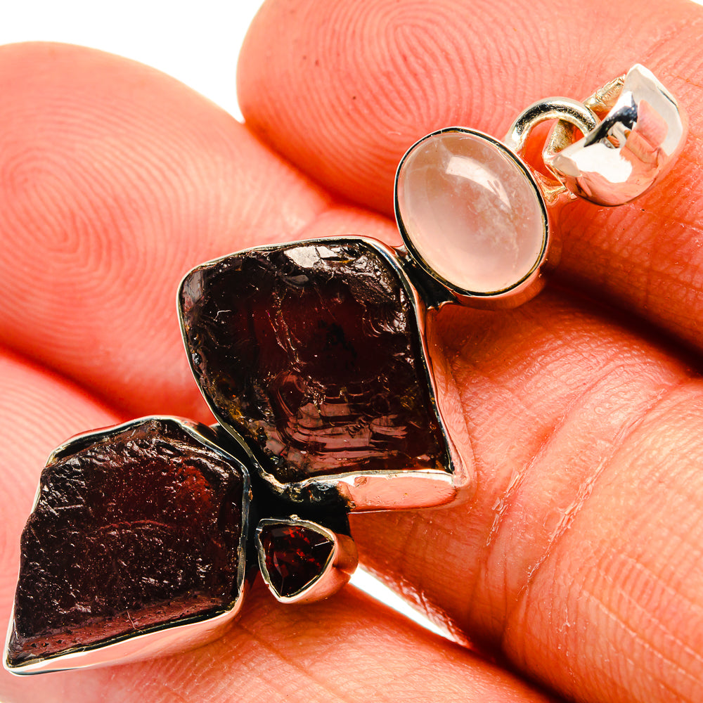 Garnet Pendants handcrafted by Anasilvercos - PD26216