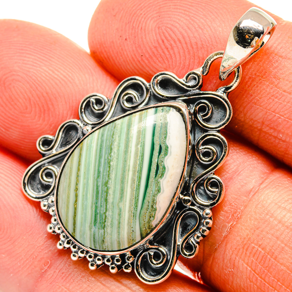 Ocean Jasper Pendants handcrafted by Anasilvercos - PD26246