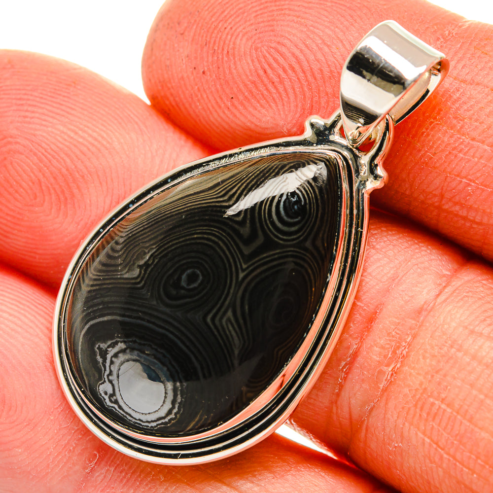 Psilomelane Pendants handcrafted by Anasilvercos - PD26251