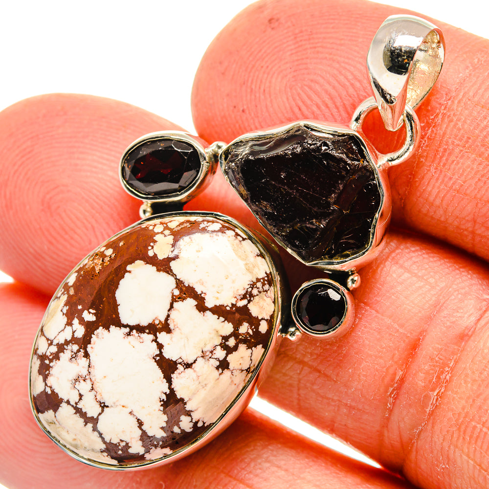 Wild Horse Jasper Pendants handcrafted by Anasilvercos - PD26261