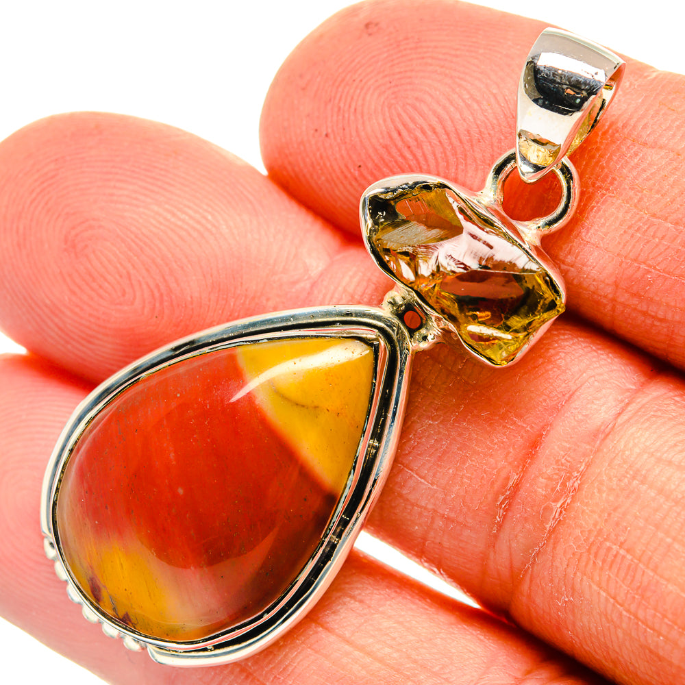 Mookaite Pendants handcrafted by Anasilvercos - PD26262