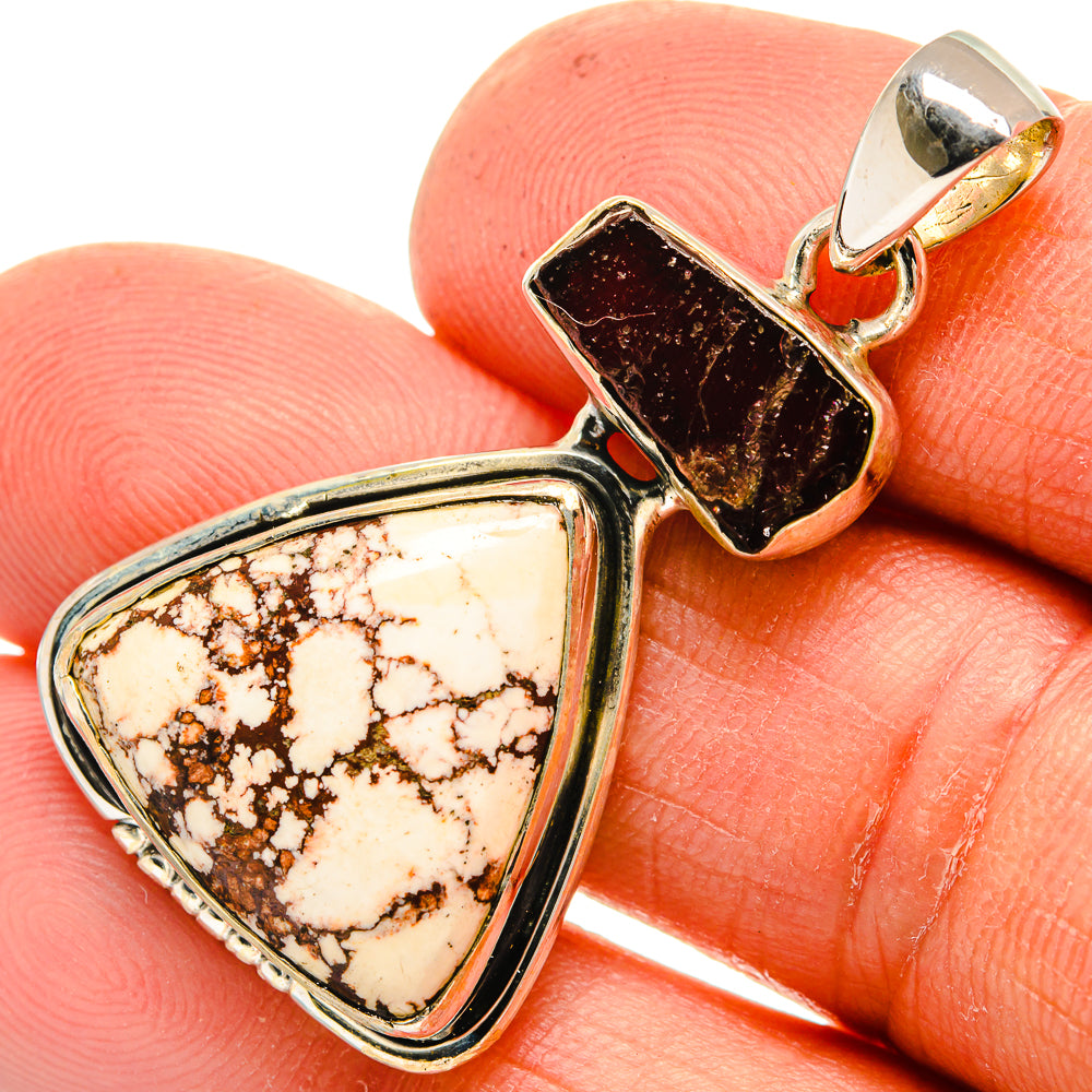 Wild Horse Jasper Pendants handcrafted by Anasilvercos - PD26265