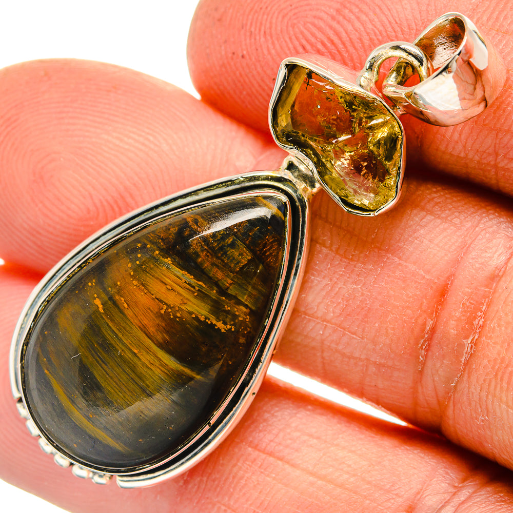 Pietersite Pendants handcrafted by Anasilvercos - PD26272