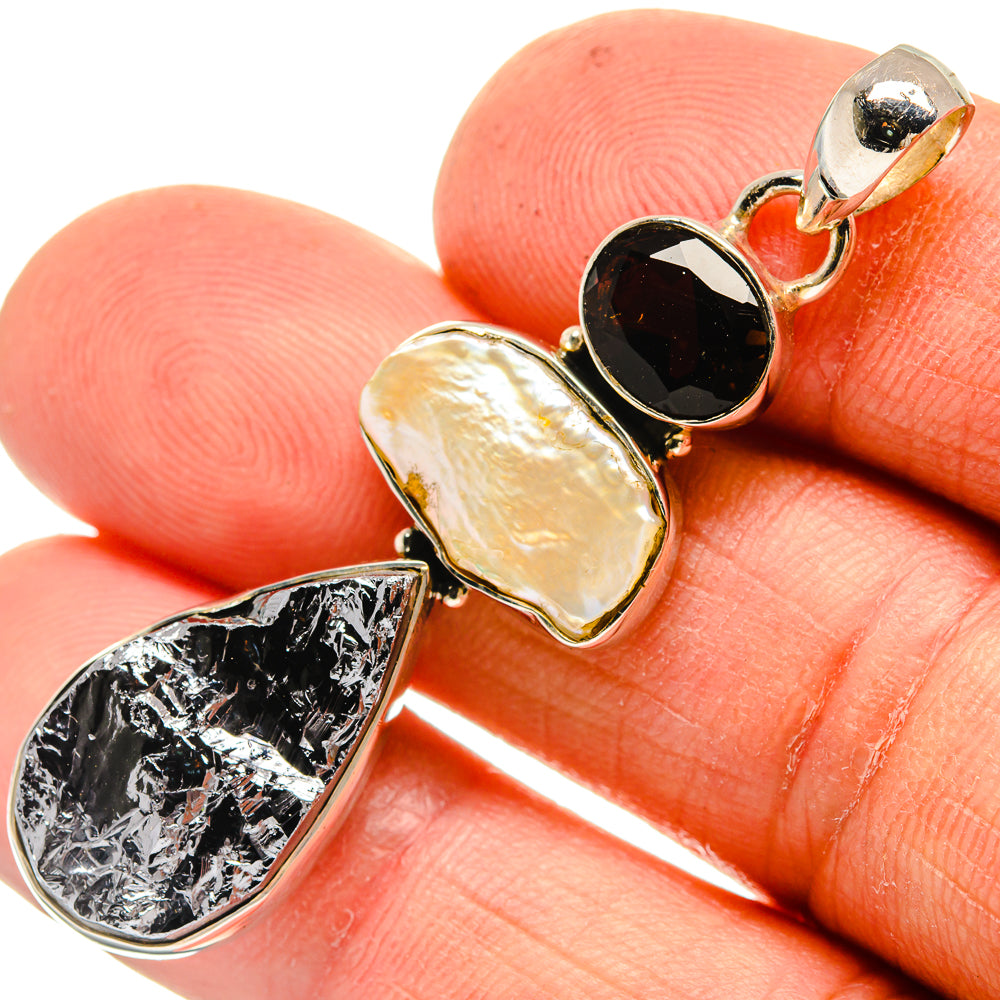 Shungite Pendants handcrafted by Anasilvercos - PD26276