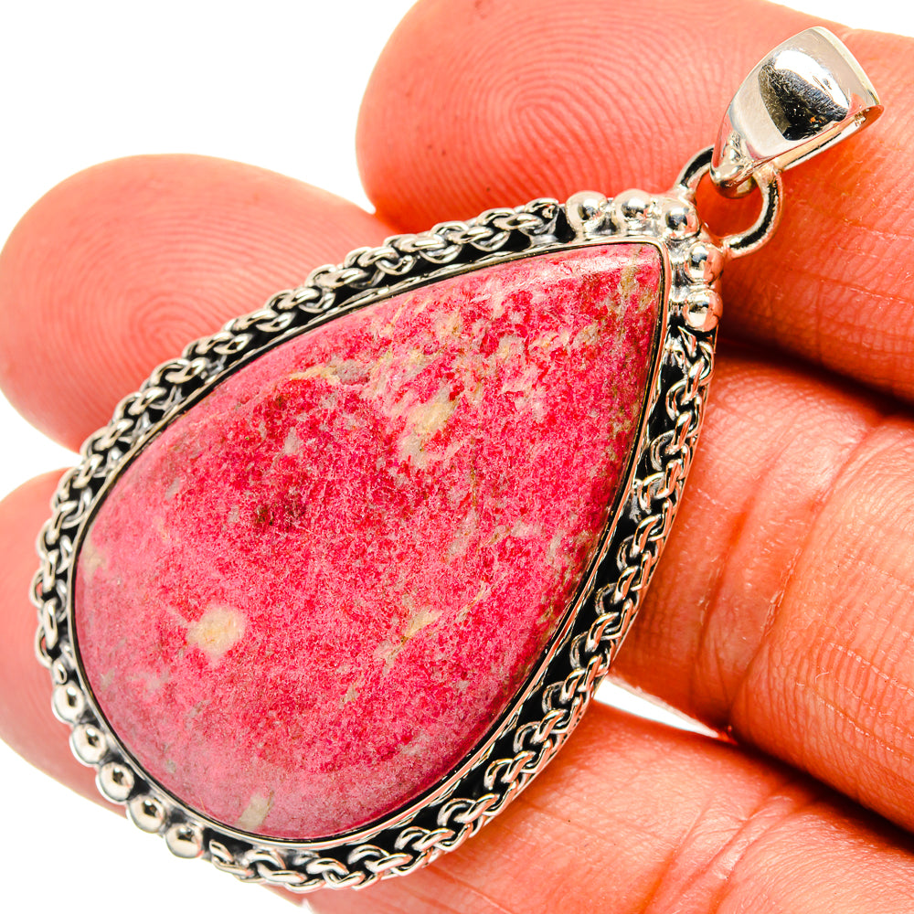 Thulite Pendants handcrafted by Anasilvercos - PD26305