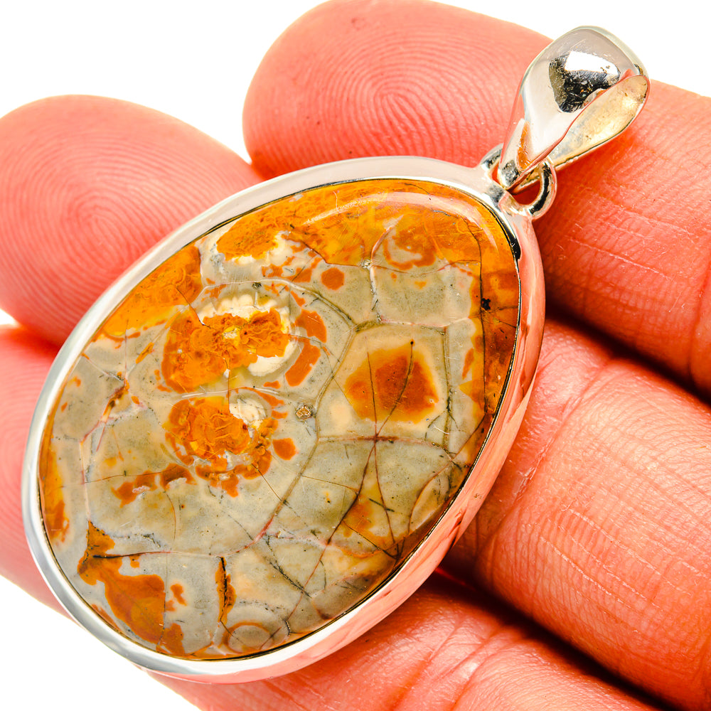 Butterfly Jasper Pendants handcrafted by Anasilvercos - PD26312