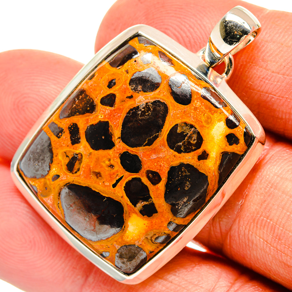 Bauxite Pendants handcrafted by Anasilvercos - PD26314