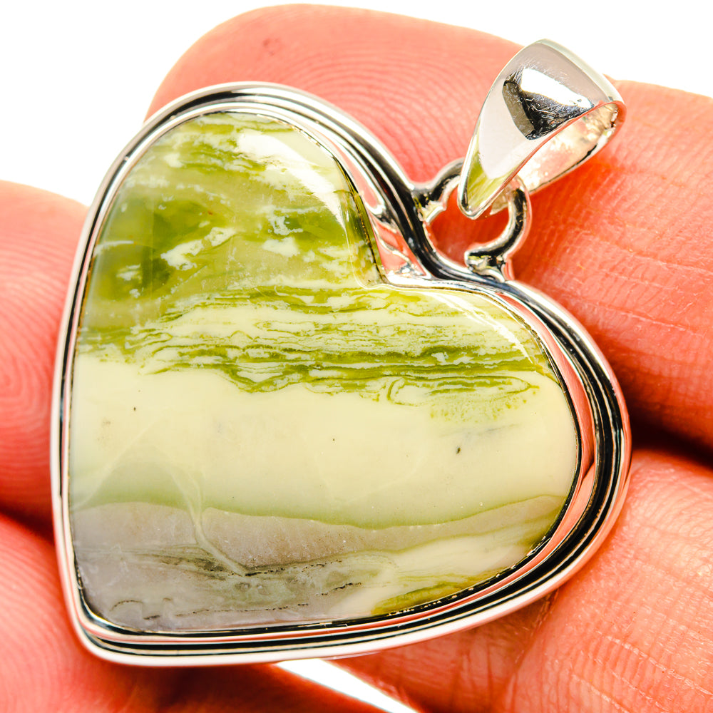 Rainforest Jasper Pendants handcrafted by Anasilvercos - PD26334