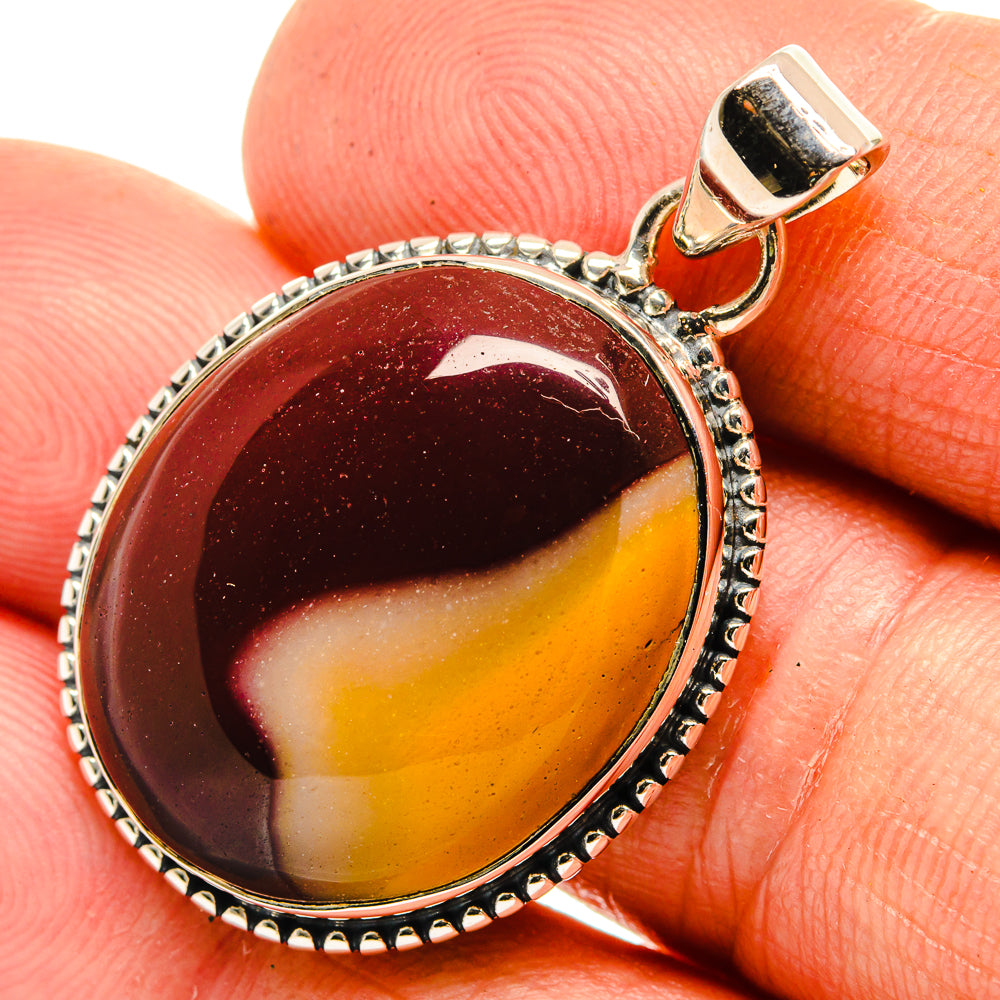 Mookaite Pendants handcrafted by Anasilvercos - PD26340
