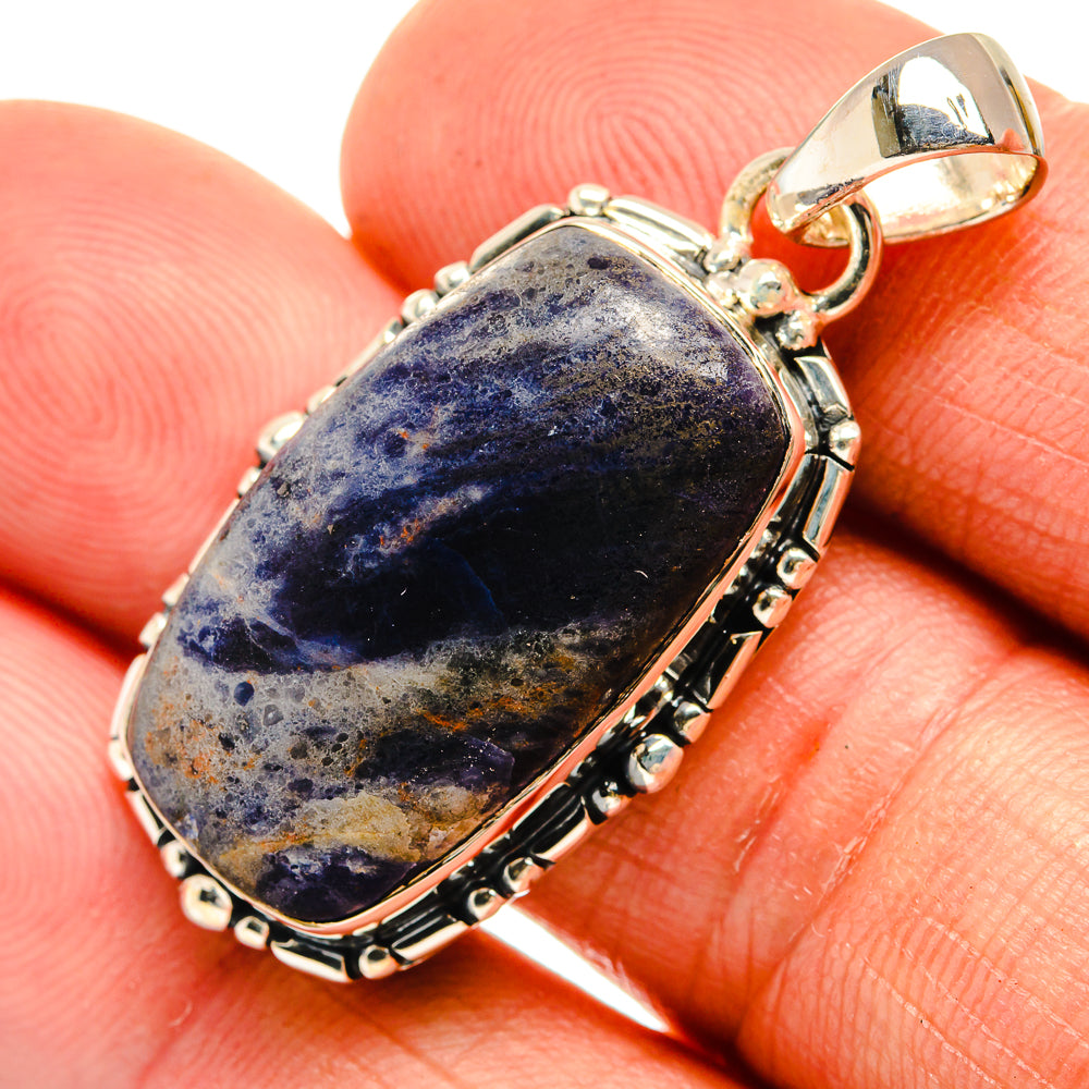 Sodalite Pendants handcrafted by Anasilvercos - PD26351