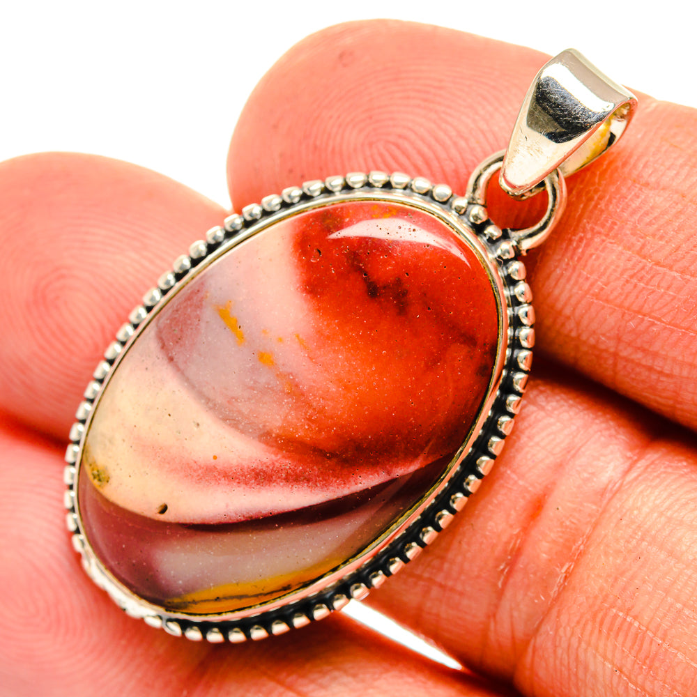 Mookaite Pendants handcrafted by Anasilvercos - PD26373