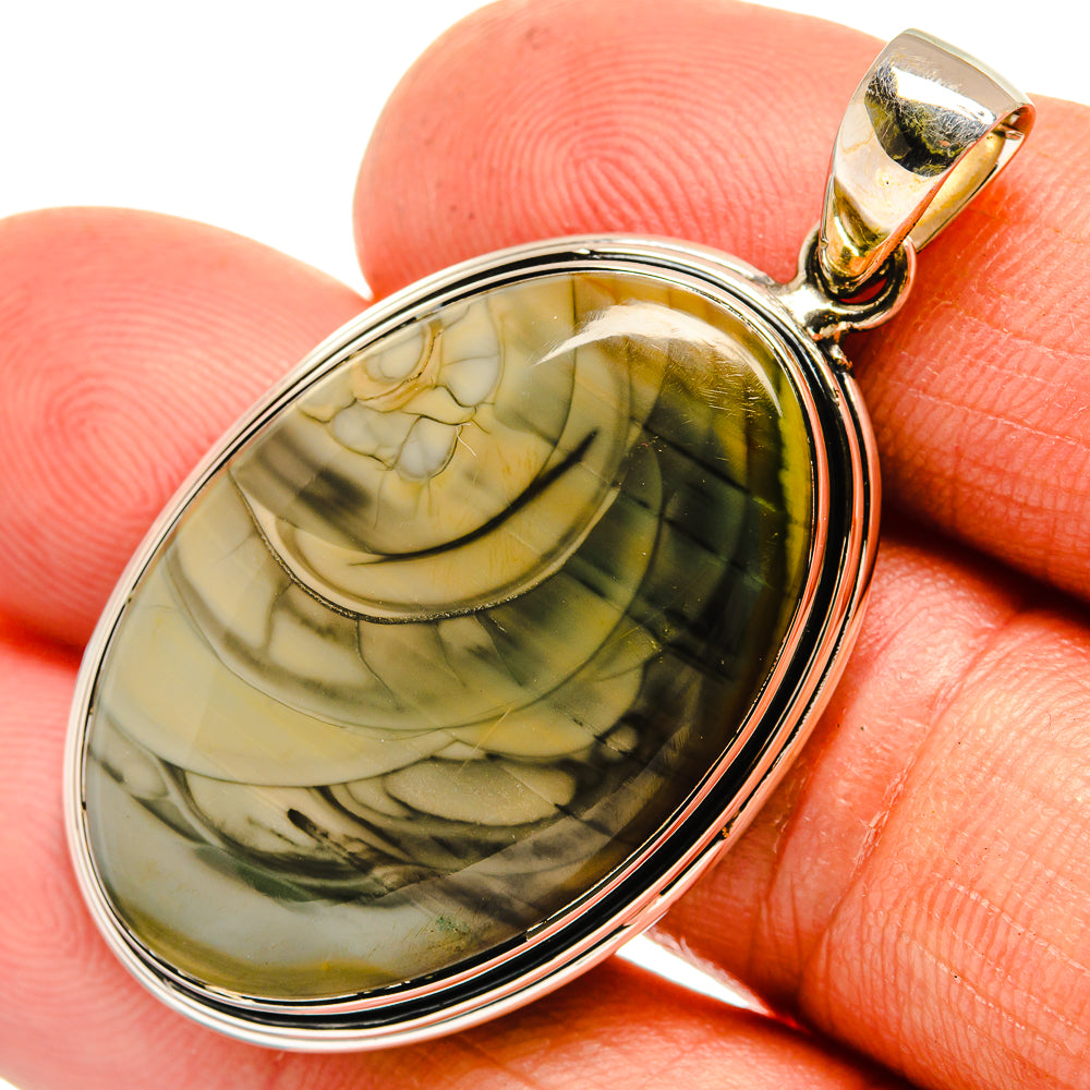 Polychrome Jasper Pendants handcrafted by Anasilvercos - PD26395