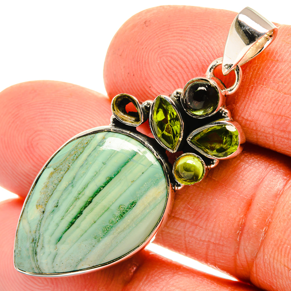Ocean Jasper Pendants handcrafted by Anasilvercos - PD26412
