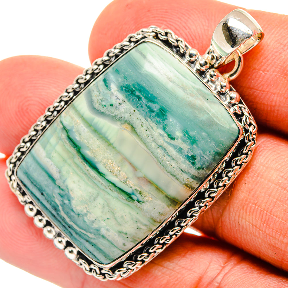 Ocean Jasper Pendants handcrafted by Anasilvercos - PD26421