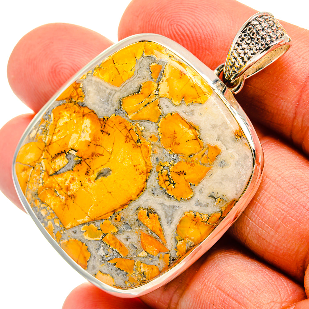 Brecciated Mookaite Pendants handcrafted by Anasilvercos - PD26428