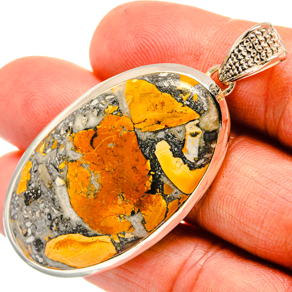 Brecciated Mookaite Pendants handcrafted by Anasilvercos - PD26430