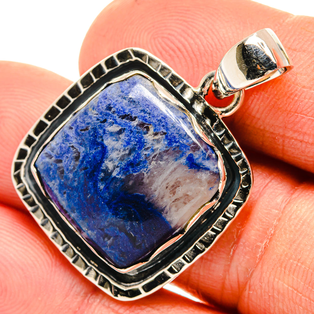 Sodalite Pendants handcrafted by Anasilvercos - PD26440