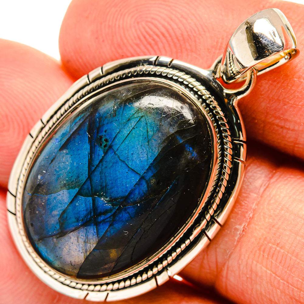 Labradorite Pendants handcrafted by Anasilvercos - PD26454