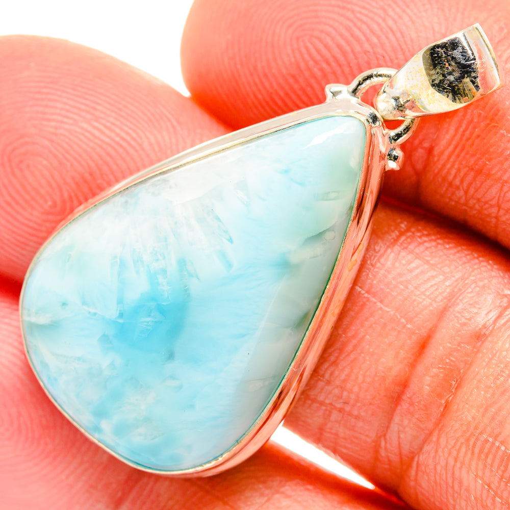 Larimar Pendants handcrafted by Anasilvercos - PD26465