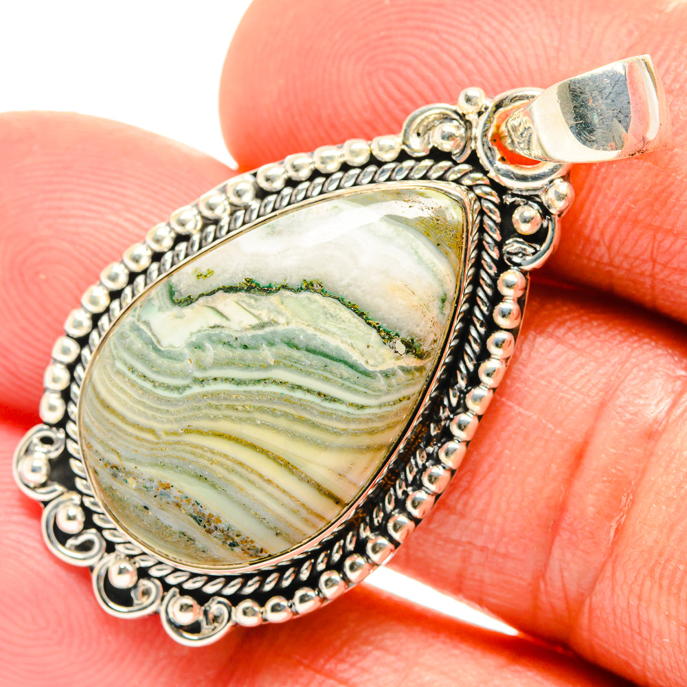 Ocean Jasper Pendants handcrafted by Anasilvercos - PD26470