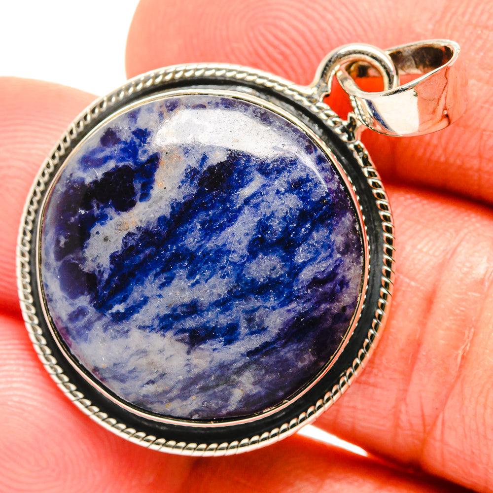 Sodalite Pendants handcrafted by Anasilvercos - PD26475