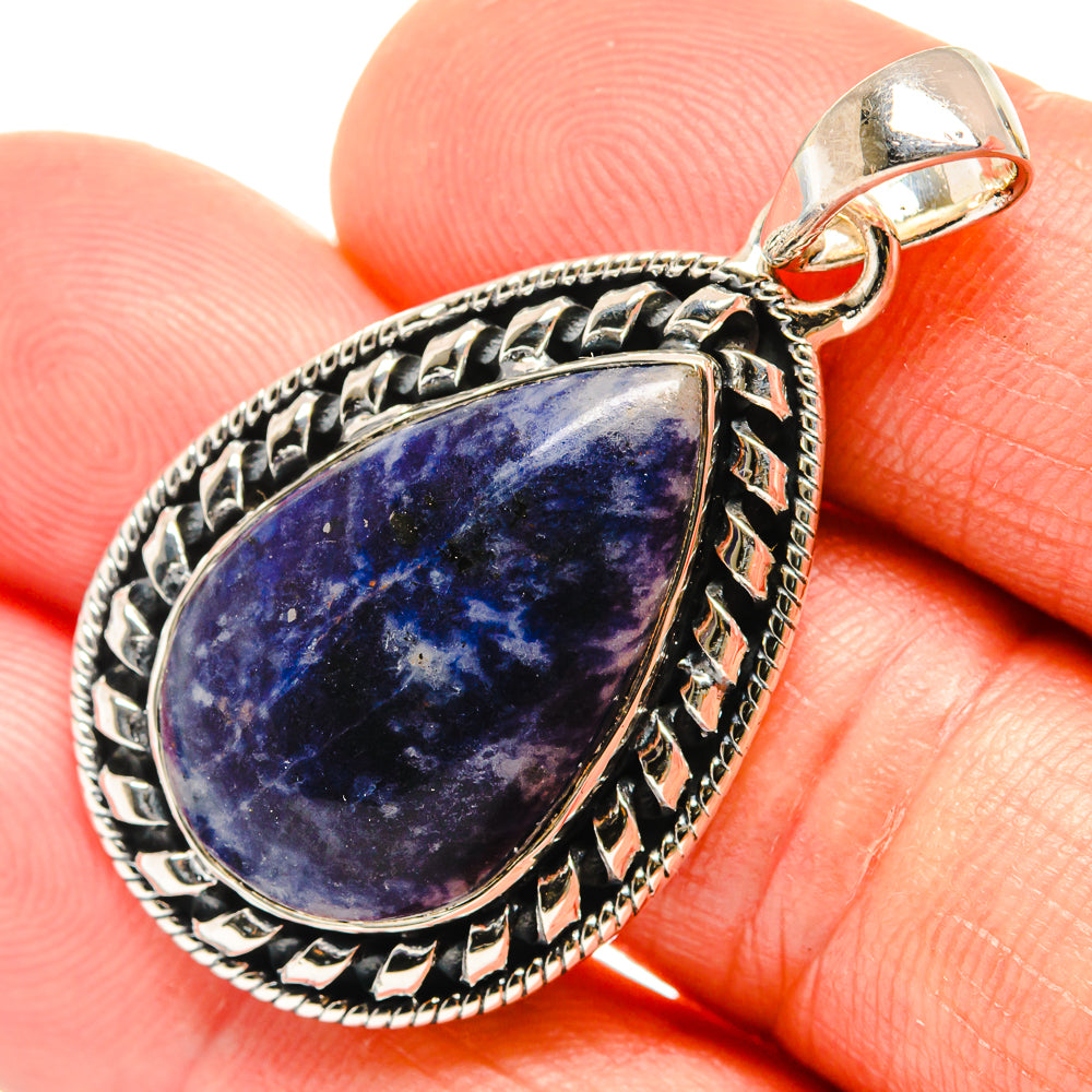 Sodalite Pendants handcrafted by Anasilvercos - PD26478